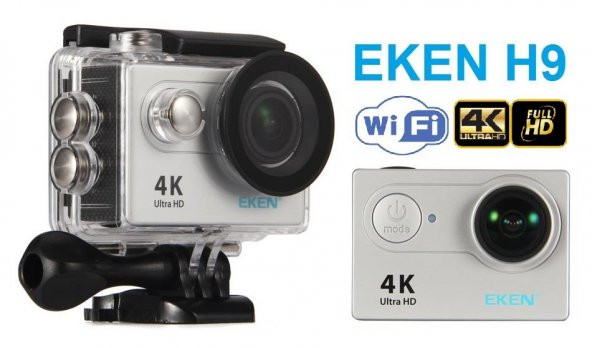 Orjinal Eken H9R Yeni Versiyon Kumandalı 4K Profesyonel Aksiyon K - 2