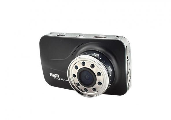 3 inç LCD 170 Derece Geniş Açı 1080p Türkçe Araç İçi Kamera T639