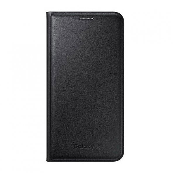 Samsung Galaxy J5 (J500) Flip Wallet Orijinal Kılıf Siyah