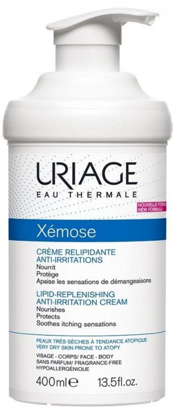Uriage Eau Thermale Xemose Creme Relipidante Anti-irritations 400