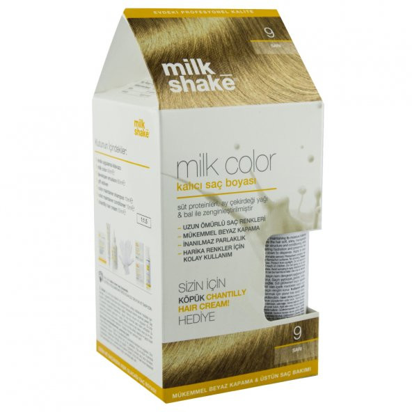 Milkshake Milk Color Kit Saç Boyası 09 Sarı