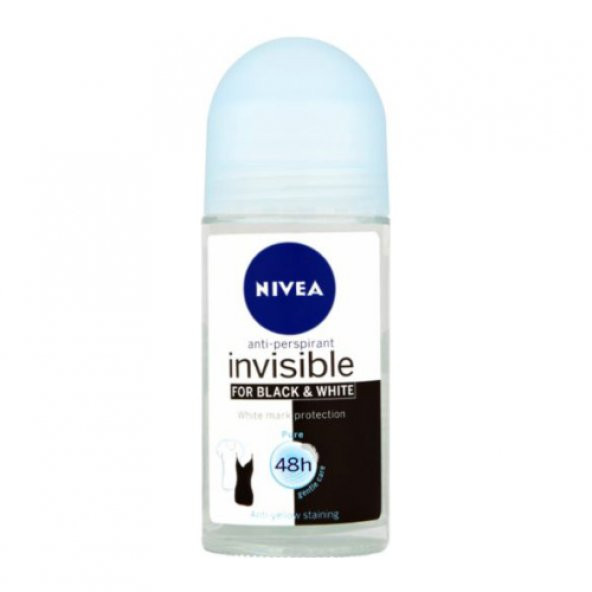 Nivea Women Roll-On Invisible Black & White Pure 50 ml