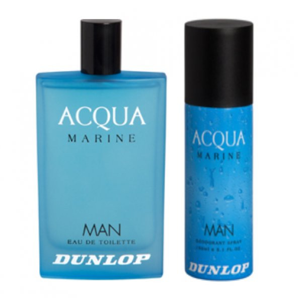 Dunlop Acqua Edt Marine 100 Ml Erkek + Deodorant Set