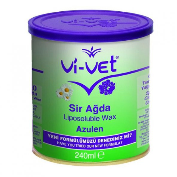 Vivet Sir Ağda Konserve Azulen 240 ml