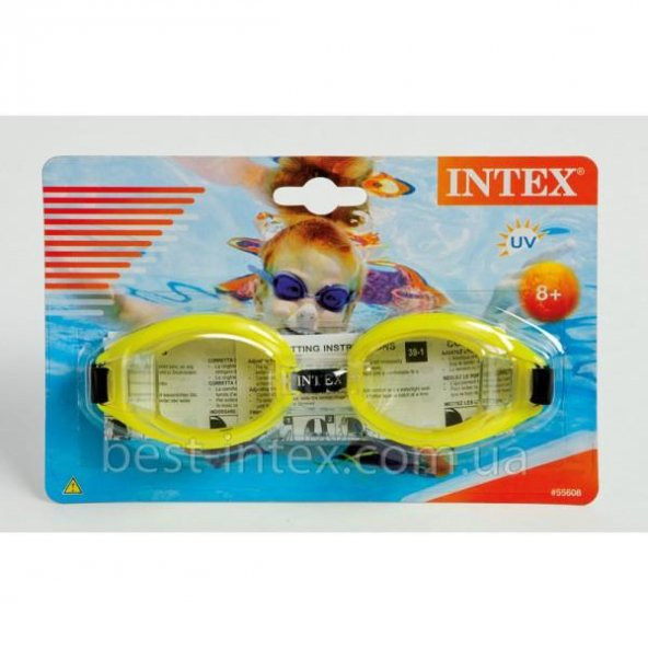 Intex 55608 Ayarlanabilir Çocuk Yüzücü Gözlüğü( 8+ Yaş)