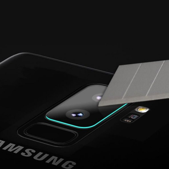Samsung Galaxy Note 8 Nano Şeffaf Kamera Lensi Koruyucu 2 Adet