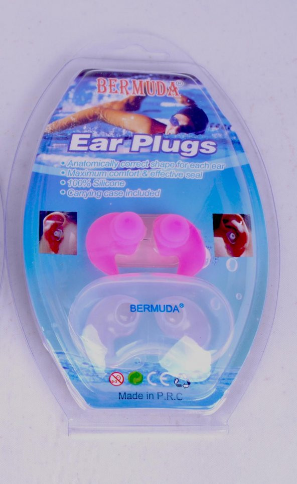 Bermuda Ear Plugs Silikon Yüzücü Havuz Kulak Tıkacı - 2
