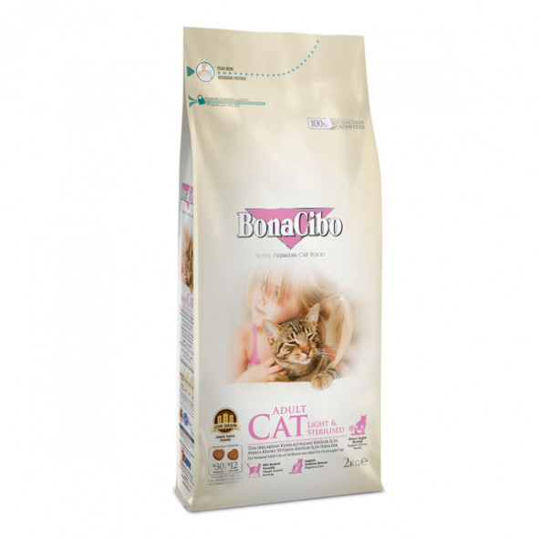 BonaCibo Lamb Rice Kısırlaştırılmış Kedi Maması 4 kg