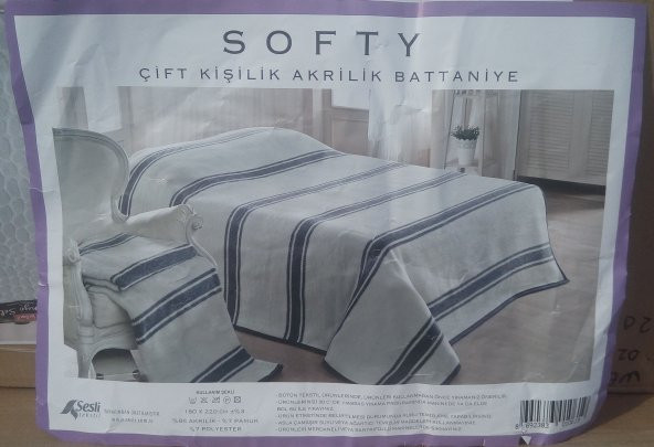 Sesli Home Softy Akrilik Battaniye