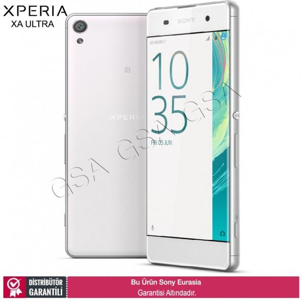 Sony Xperia XA Ultra F3211TR/W 6 inç Android Cep Telefonu