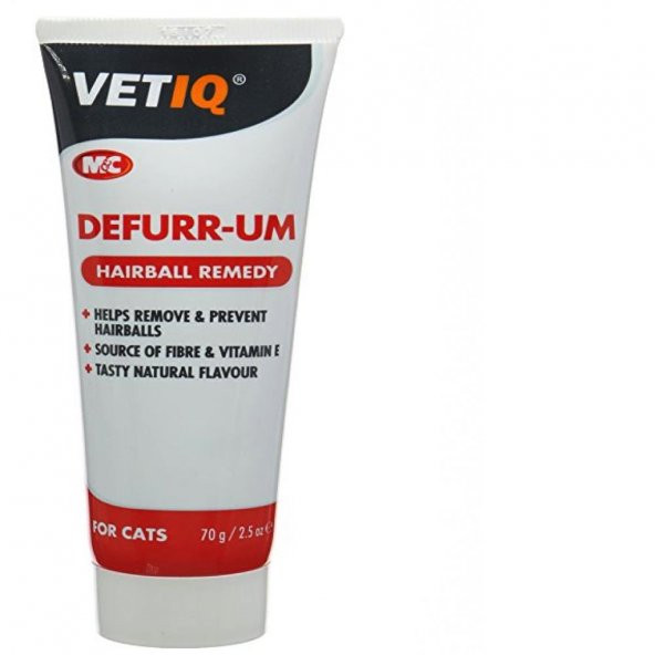 Vetiq Defurr-Um Hairball Remedy Tüy Yumağı Malt 70 Ml