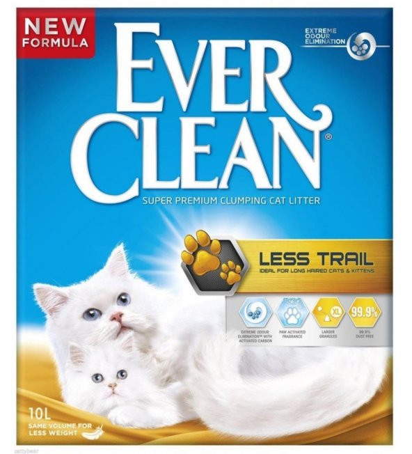 Ever Clean Less Trail Patiye Yapışmayan Topaklaşan Kedi Kumu 6 Lt