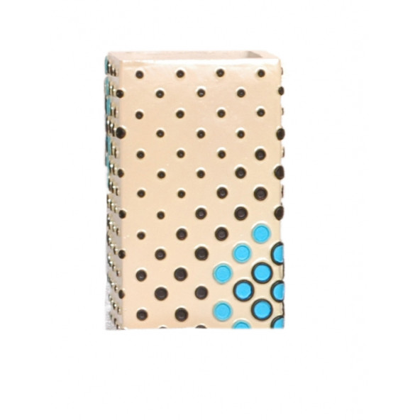 YJS514DK KALEMLİK PUANLI MODEL OFİS GERECİ 6X6X10CM 200ML - 2