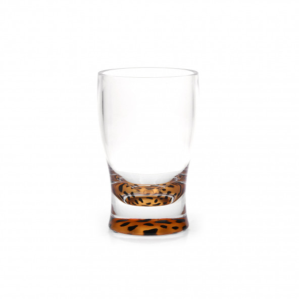 7593LDS-0002-K KALEMLİK LEOPAR DESENLİ OFİS GERECİ 6X6X11CM 300ML - 3