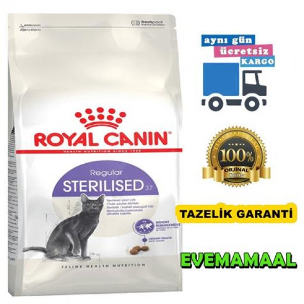 Royal Canin Sterilised Kısırlaşmış Kedi Maması 2 Kg - 2