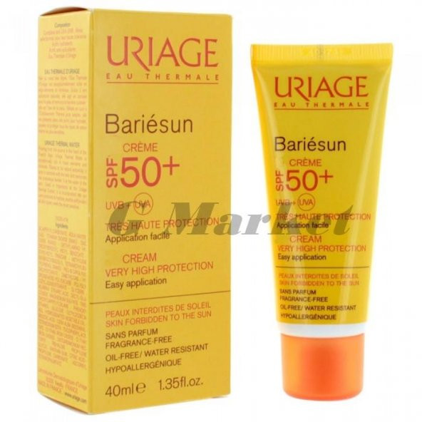 Uriage Bariesun Cream SPF50+ 50ml - Güneş Koruyucu Krem