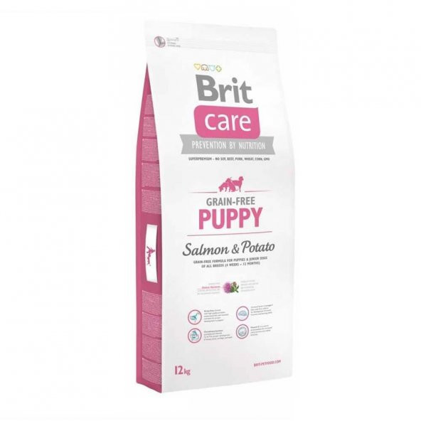 Brit Care Grain Free Tahılsız Puppy Somonlu Köpek Maması 12 Kg