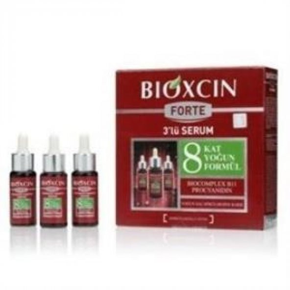 Bioxcin Forte 3lü 3x30 Saç Serumu
