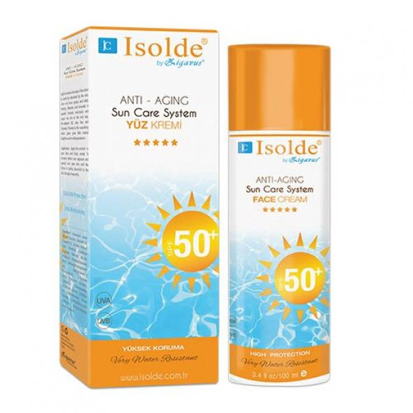 Zigavus Isolde Anti-Aging Spf 50+ 100 ml Güneş Kremi
