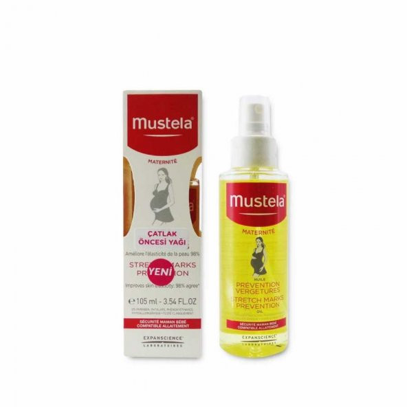 Mustela Stretch Marks Prevention Oil 105 ml Vücut Yağı