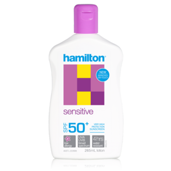 Hamilton Sensitive Lotion Spf 50+ 265 ml Güneş Losyonu