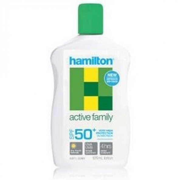 Hamilton Active Family Spf 50+ 125 ml Güneş Losyonu