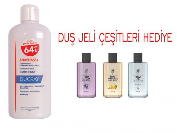 Ducray Anaphase Şampuan Plus 400 Ml