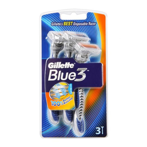 Gillette Blue 3 Kullan-At Traş Bıçağı 3lü