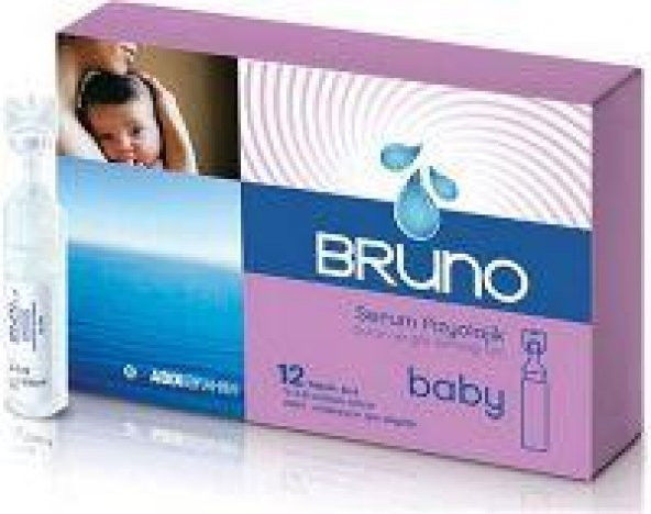 Bruno Baby Serum Fizyolojik Damla 12 x 5ml