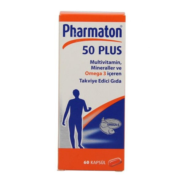 Pharmaton 50 Plus 60 Kapsül