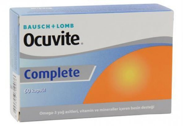 Bausch Lomb Ocuvite Complete 60 Kapsül