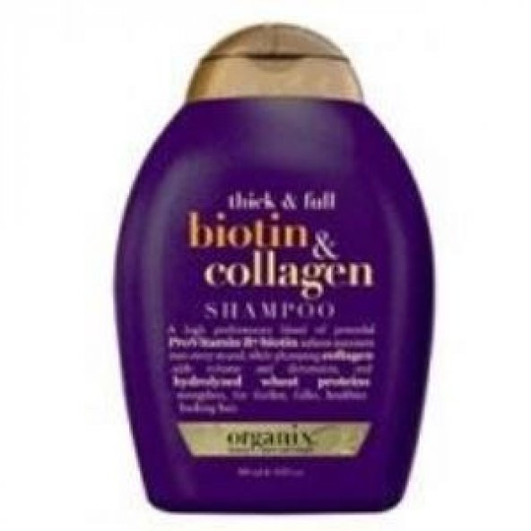Organix Biotin &amp Collagen 385 ml Full Dolgunlaştırıcı Şampuan