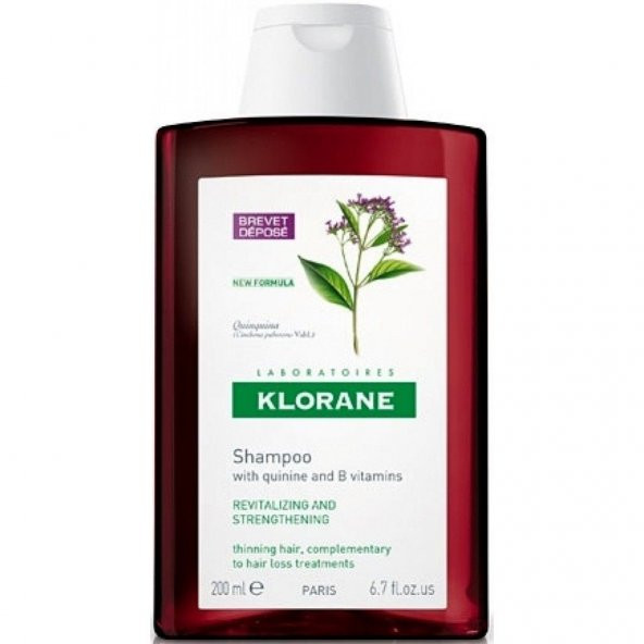 Klorane Kinin İçeren Saç Dökülmesine Karşı Şampuanı 200 ml