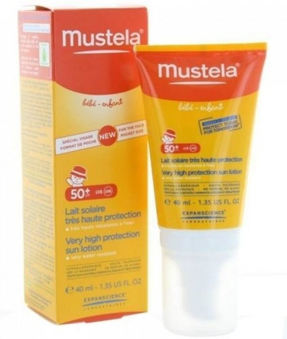 Mustela Very High Protection SPF 50 + 40 ml Güneş Sütü