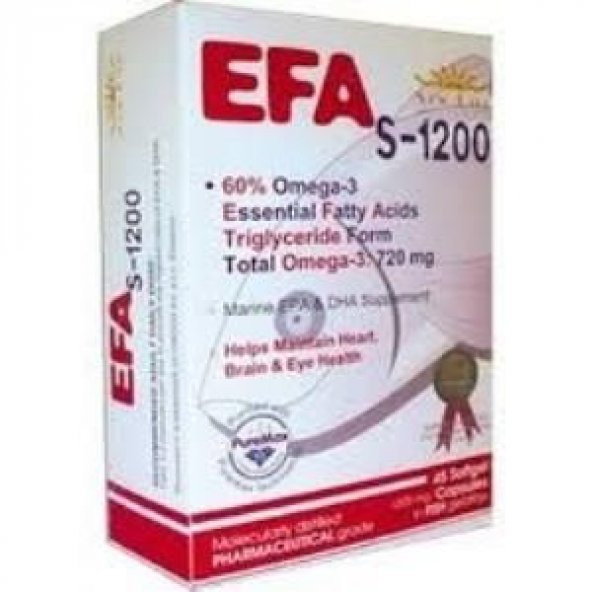 New Life EFA S-1200 Omega 3 45 Kapsül Balık Yağı