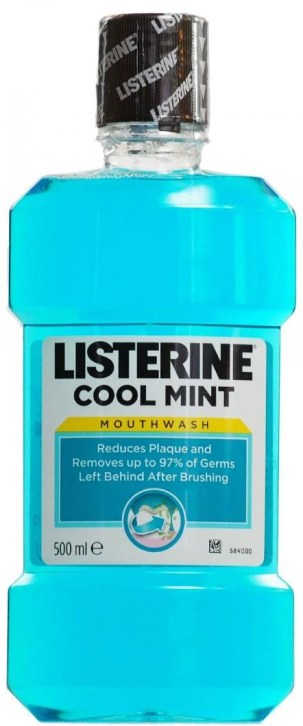 Listerine Cool Mint 500 ml Gargara (Nane Aromalı)