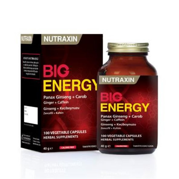 Nutraxin Bigenergy 100 tablet 40gr
