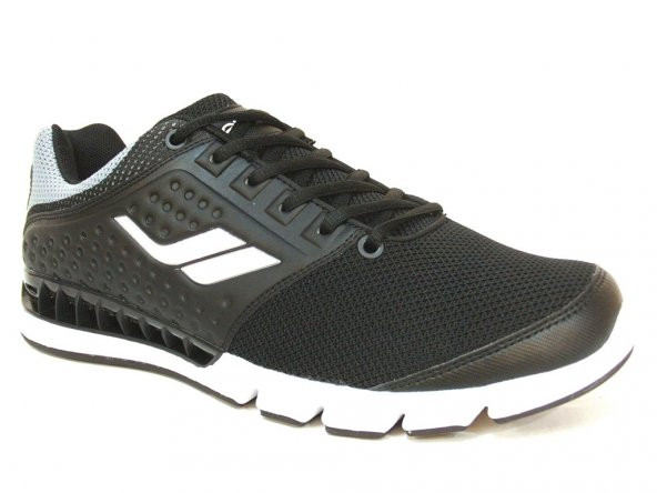 Lescon L4516 Siyah Bağcıklı Stream Erkek Spor Ayakkabı