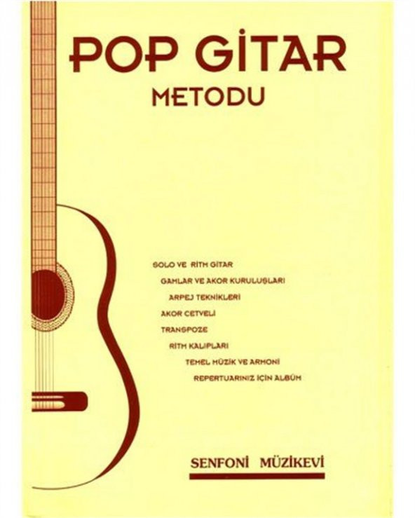 Pop Gitar Metodu Senfoni Müzik