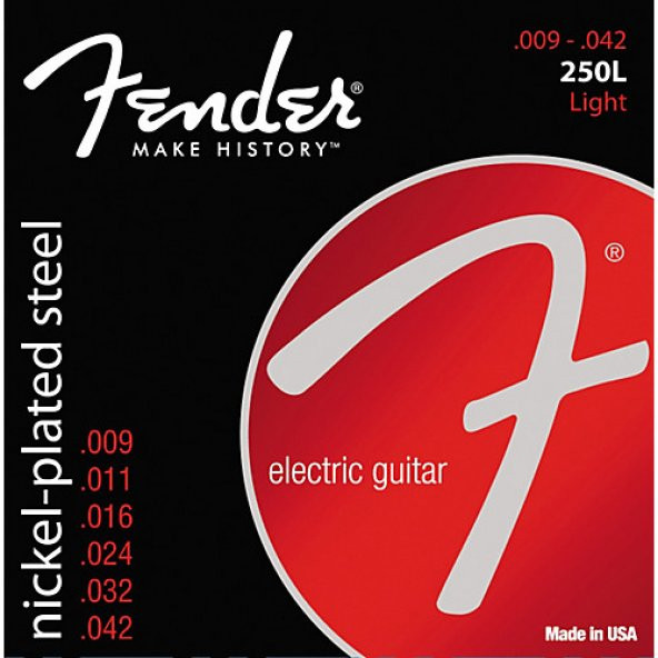 Fender 3334 250L Nps Ball End 9-42 Takım Tel