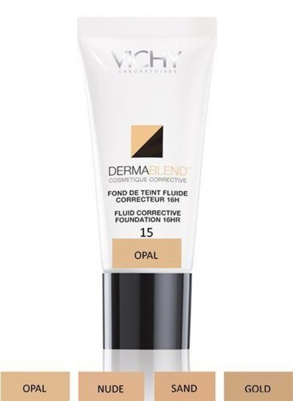 Vichy Dermablend Fluid Likit Fondöten Spf 35 30 ml Açık Ton 15