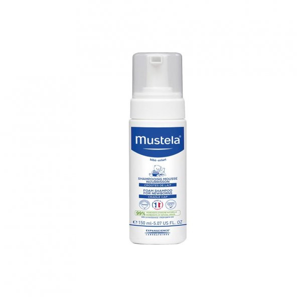 Mustela Konak Şampuanı 150 ml (Yenidoğan Köpük Şampuan)