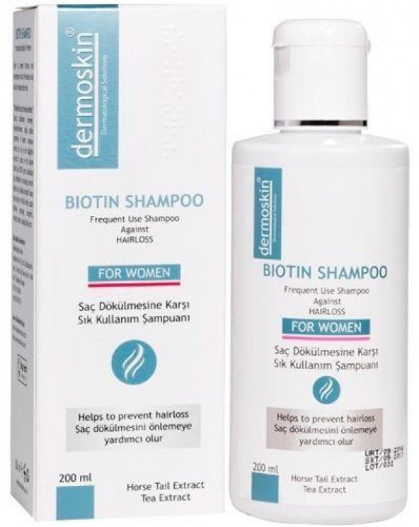 Dermoskin Biotin Şampuan Kadın 200 ml - 2