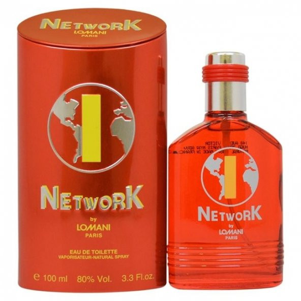 Lomani Network 1 (Red) EDT 100 ml