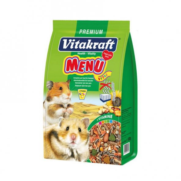 Vitakraft Menü Vital Premium Hamster Yemi 1 Kg