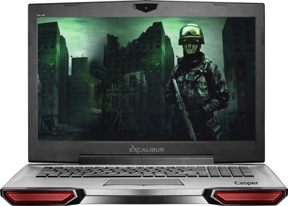 Casper Excalibur G805.6700-B580X 6. Nesil Core İ7-6700HQ İşlemci,16 GB Ram, 1TB HDD 240 GB M2 Gaming Notebook