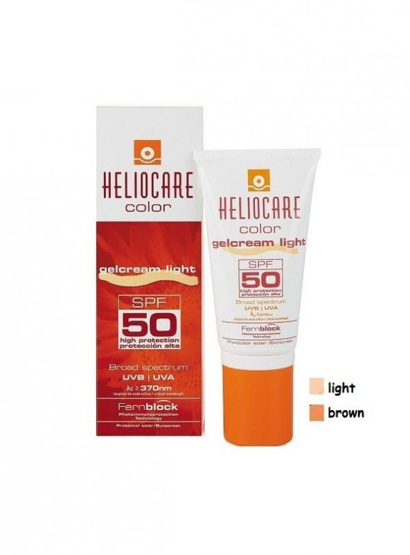 Heliocare Color SPF 50 Gelcream Brown Güneş Kremi 50ml