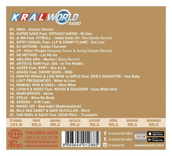 DANCE HITS 2017 - KRAL WORLD RADIO - 2
