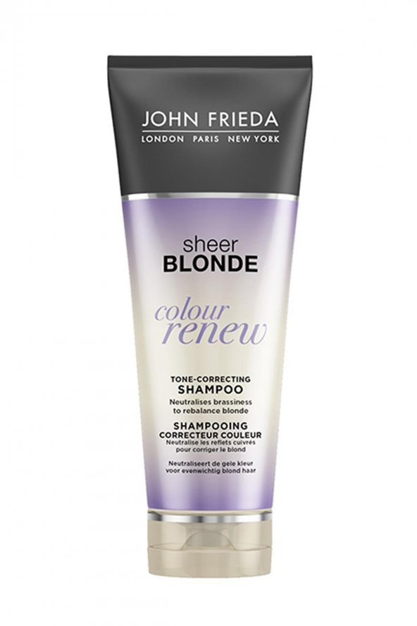 John Frieda Ton Farklılıklarına Karşı Şampuan - Sheer Blonde Colour Renew Shampoo 250 Ml