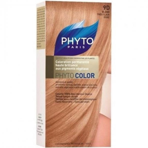 Phyto Color 9D Saç Boyası (Açık Sarı Dore)